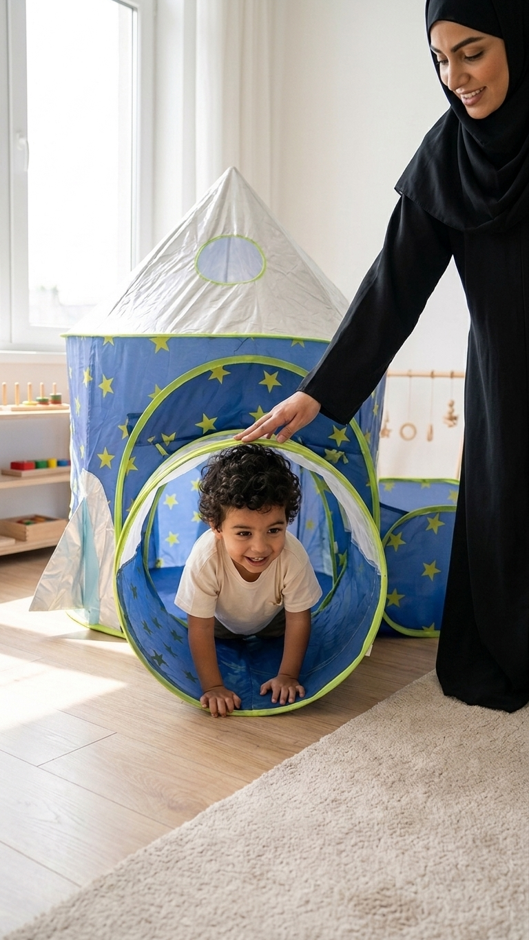 خيمة الفضاء والمغامرات
