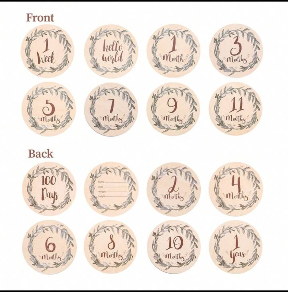 Baby Growth Cards