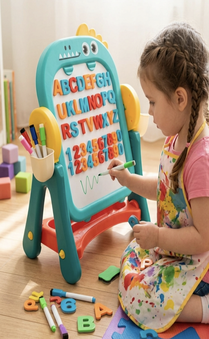 Magnetic Dino Learning Board
